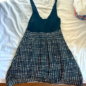 Black and white Theory dress